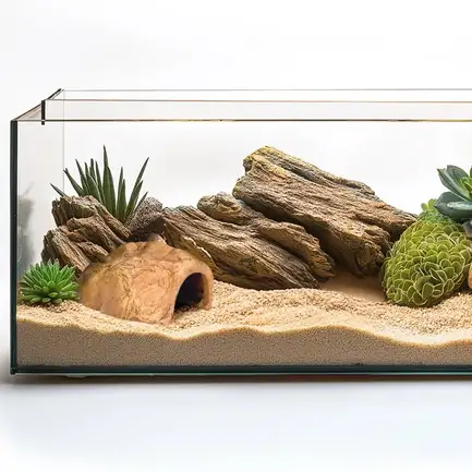 Декорація пещера Terrario Rock Shelter без дна 22x13x8,5см (23139): додаткове фото 4
