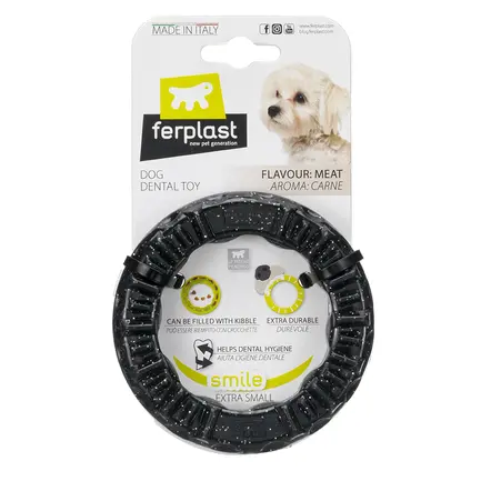 Ferplast SMILE XS BLACK DOG RING: додаткове фото 3