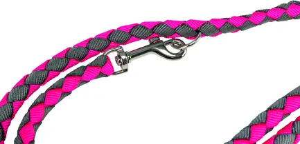 Повідець Trixie Cavo регульований для собак L–XL 2 м d 18 мм фуксія/графіт: додаткове фото 4