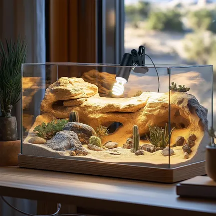 Світильник з затискної ручкою і таймером Terrario ReptiSun Time Control 200W: додаткове фото 4