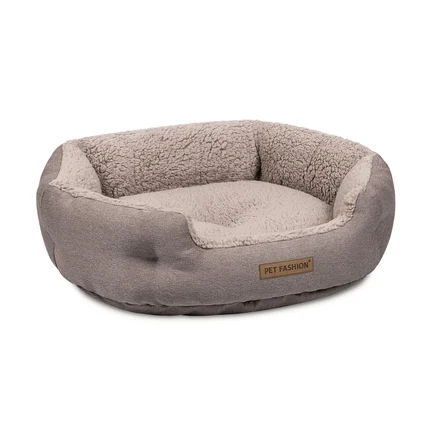 Лежак Pet Fashion Brig для собак, 58х48х20 см кавовий