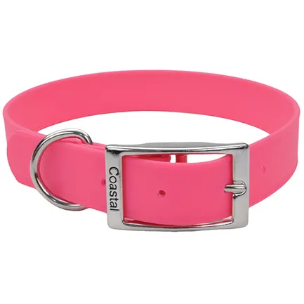 Coastal Fashion Waterproof Dog Collar КОСТАЛ біотановий нашийник для собак Рожевий