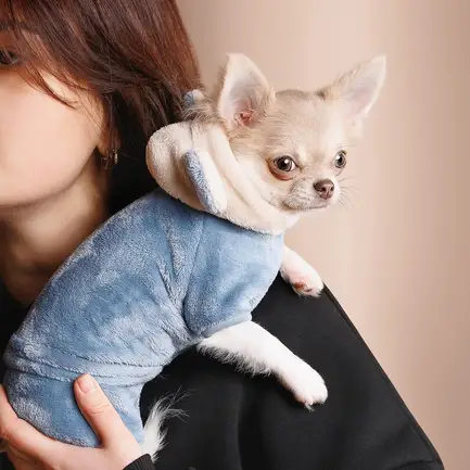 Костюм Pet Fashion «Alf» для собак, розмір XXS, джинс: додаткове фото 3