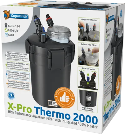 Зовнішній фільтр SF X PRO THERMO 2000 (N7031715) з нагрівачем