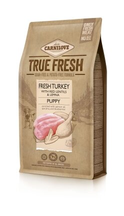 Корм сухий для цуценят Carnilove True Fresh Turkey Puppy з індичкою, 4 кг