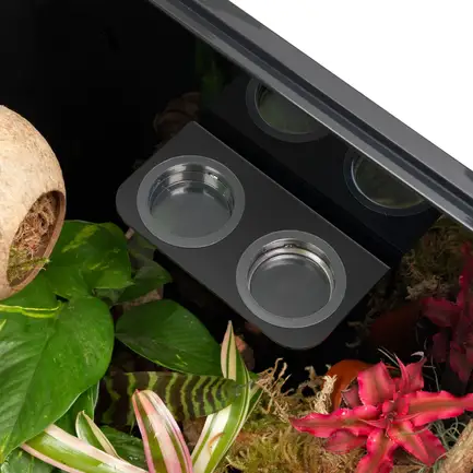 HABISTAT ARBOREAL FEEDING LEDGE DOUBLE (R3100020) годівничка/поїлка для рептилій: додаткове фото 3