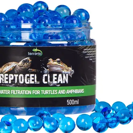 Бактерії в гельових кульках для черепах і рептилій Terrario ReptoGel Clean 500мл.: додаткове фото 3
