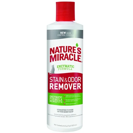 Засіб 8in1 NM Cat Stain&Odor Remover Pour для котів, для усунення плям та запахів, 473 мл
