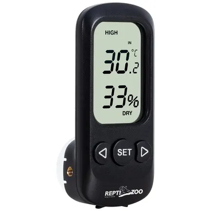 Гігрометр - термометр цифровий Repti-Zoo Digital Alarm Thermometer Hygrometer (SH129): додаткове фото 6