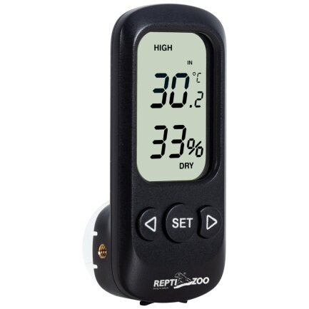 Гігрометр - термометр цифровий Repti-Zoo Digital Alarm Thermometer Hygrometer (SH129) — Фото 5