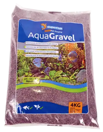 Акваріумний гравій SF AQUA GRAVEL COFFEE 2-3 MM 4 KG (A8050150: додаткове фото 2