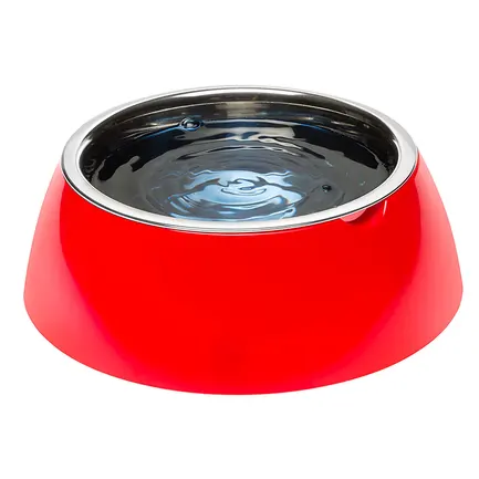 Ferplast JOLIE L RED BOWL Годівниця, пластик, метал: додаткове фото 4