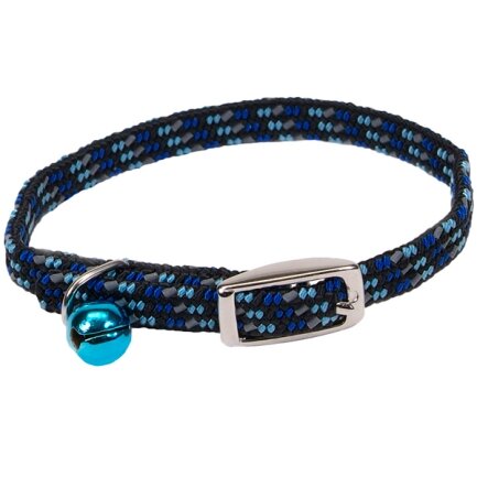 Coastal Li`l Pals Reflective Kitten Collar КОСТАЛ ЛІТТЛ ПЕЛС КІТТЕН світловідбивний нашийник для кошенят, 0.9х20см Cиній