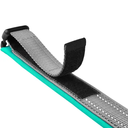 Нашийник для Собак BronzeDog Sport Сіро - Бірюзовий L: додаткове фото 5
