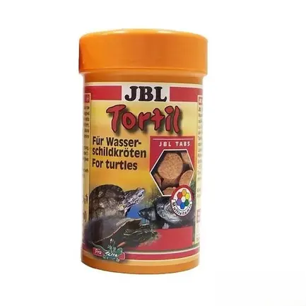 Корм в таблетках JBL Tortil для водних і болотяних черепах, 100 мл