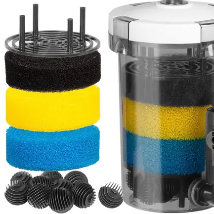 Зовнішній префільтр для акваріума Kruger Meier FlowPure Pro 1600 (16/22 мм) — 1.6 л: додаткове фото 6