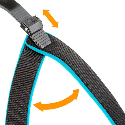 Ferplast AGILA FLUO 6 BLUE Шлея, нейлон: додаткове фото 9