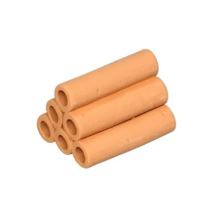 Декорація трубчасті схованки Hobby Prawn Pyramid 3-2-1 red 5x5,5x5см (41497): додаткове фото 2