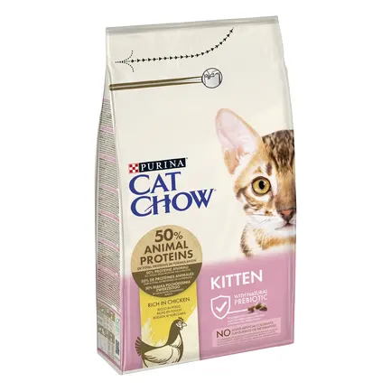 Сухий корм CAT CHOW Kitten для кошенят з куркою 1,5 кг: додаткове фото 3