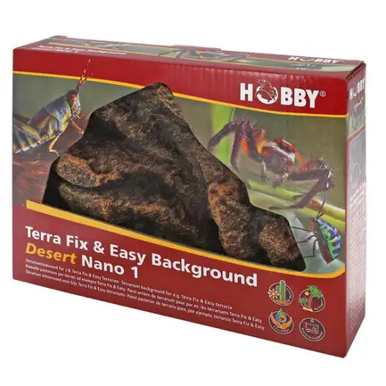 Фон для тераріуму 3D Hobby Terra Fix & Easy Background Dessert Nano 1 24,7x19,3x4,5см (31250): додаткове фото 2