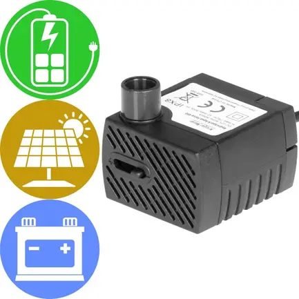 Помпа підйомна Kruger Meier HydroSpark 350 — міні насос 12V, 220 л/год: додаткове фото 2