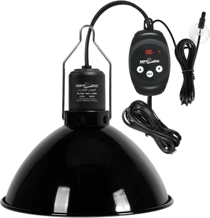 Світильник глибокий рефлекторний з термостатом Repti-Zoo 150W (RL02BTC)