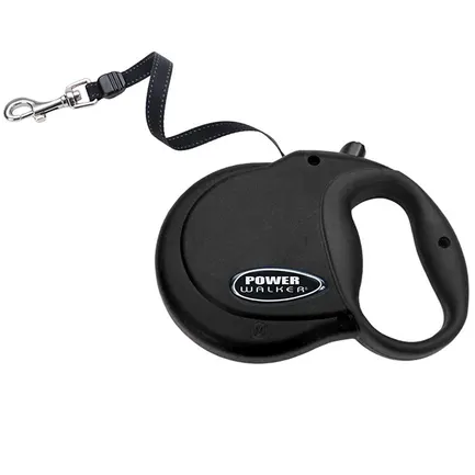 Coastal Power Walker Retractable Leash КОСТАЛ рулетка-повідець для собак, стрічка 4.8м 29 кг