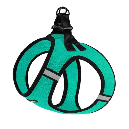 Шлея для собак Bronzedog Mesh Vest 3D сітка ментолова M: додаткове фото 4