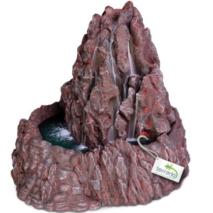 Декорація фонтан Terrario Volcano Fountain 22x23x21см (232321)