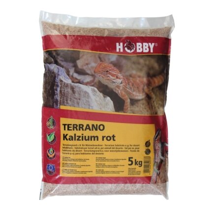 Субстрат кальцієвий Hobby Terrano Calcium Substrate red 2-3мм, 5кг (34073) — Фото 2