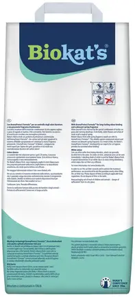 Наповнювач Biokats Bianco Fresh для котячого туалету, бентонітовий, 10 кг: додаткове фото 4