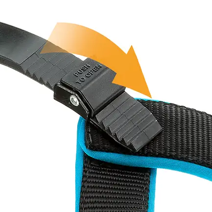 Ferplast AGILA FLUO 6 BLUE Шлея, нейлон: додаткове фото 5