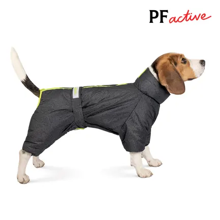 Комбінезон Pet Fashion «Cold» для такс, розмір S2, сірий: додаткове фото 2