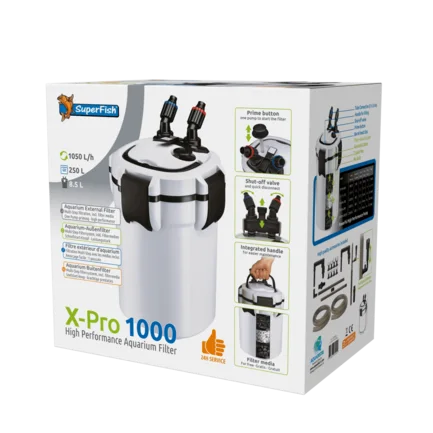 Зовнішній фільтр SUPERFISH X PRO 1000 - 250L (N7031400): додаткове фото 2