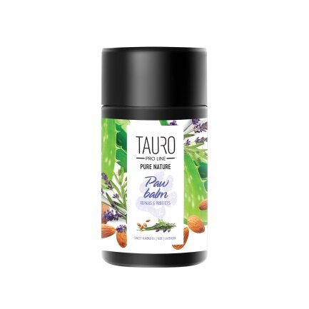 Натуральний відновлюючий бальзам для лап собак TAURO PRO LINE Pure Nature Paw Balm Repairs&amp;Protects, 75 ml