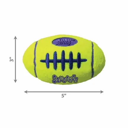 Іграшка AirDog Squeaker Football регбі м’яч для собак середніх порід, М: додаткове фото 3