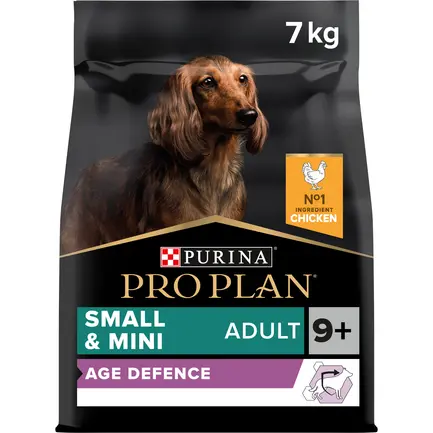 Сухий корм PRO PLAN Small&Mini Adult 9+ Age Defence для собак від 9 років дрібних порід з куркою 7 кг
