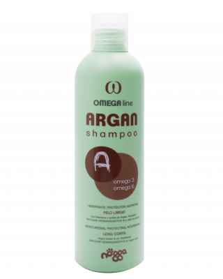 Високоживильний шампунь з маслом Аргана для довгошерстих порід. Omega Argan shampoo 5000мл
