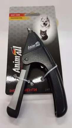 Кігтеріз-гільйотина AnimAll Groom для собак і котів, сірий