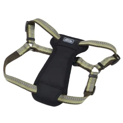 Coastal K9 Explorer Harness КОСТАЛ К9 ЕКСПЛОРЕР світловідбивна шлея з нагрудником для собак 11.3-22.6кг Папороть