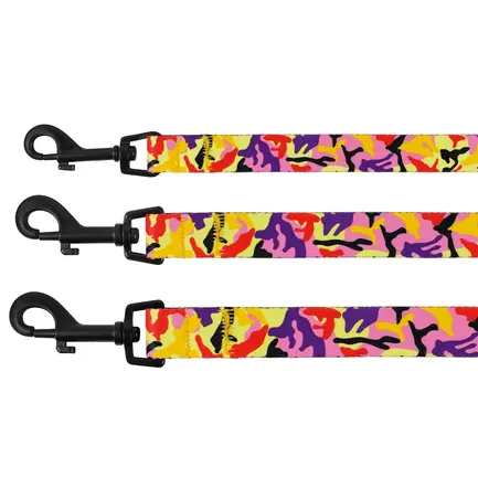 Повідець для Собак BronzeDog Urban Camo Нейлоновий Помаранчевий L: додаткове фото 3