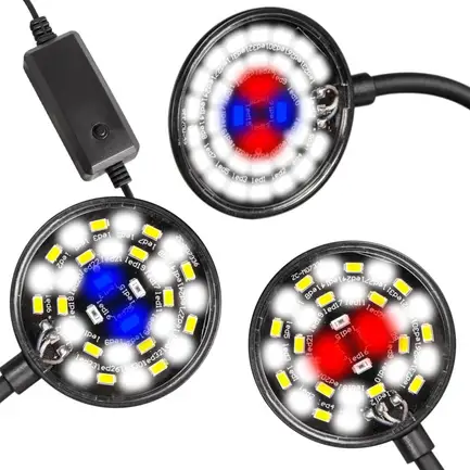Світильник LED Kruger Meier Velluto S-Line Black 7W для акваріумів 10-40 літрів та рослин: додаткове фото 4
