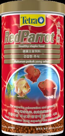 Корм Tetra Red Parrot для рибок папуг, 320 г (кульки)