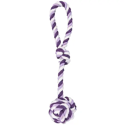 Flamingo Cotton Rope Knot ФЛАМІНГО КАНАТ З ВУЗЛОМ іграшка для собак