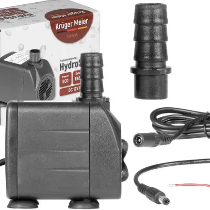Помпа підйомна Kruger Meier HydroSpark 1250 — міні насос 12V, 1000 л/год: додаткове фото 8