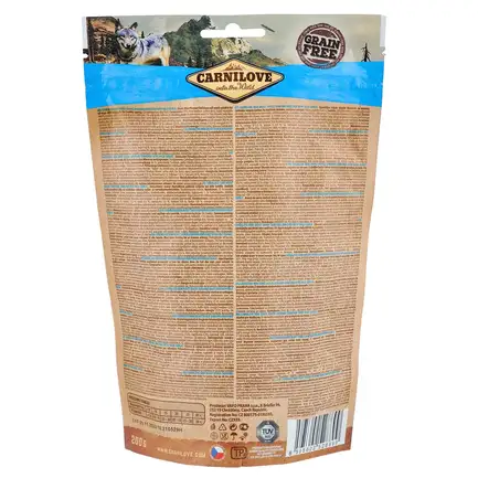 Ласощі Carnilove Dog Semi Moist для собак, сардина та часник, 200 г: додаткове фото 2
