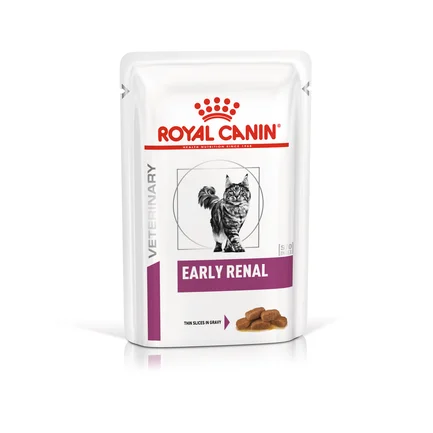 Дієтичний вологий корм Royal Canin EARLY RENAL CAT (шматочки у соусі) для котів 85 г