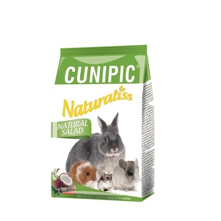 Снеки Cunipic Naturaliss Salad для кроликів, морських свинок, хом&#039;яків і шиншил, 60 г