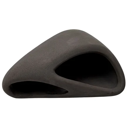 Декорація Hobby Wave Cave 1 dark 12×12×5,5 см - керамічне укриття для риб і креветок в акваріумі (41654): додаткове фото 4