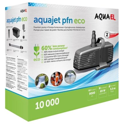 Помпа Aquael для фонтану AquaJet PFN 10000 ECO 9000 л/год